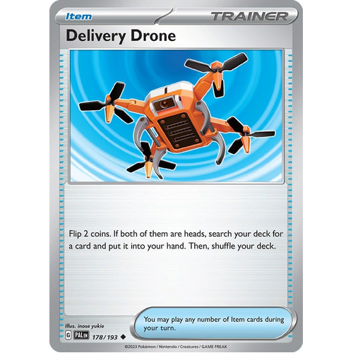 Delivery Drone 178/193 Uncommon Paldea Evolved Pokemon Card