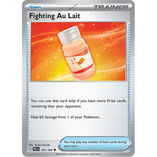 Fighting Au Lait 181/193 Uncommon Paldea Evolved Pokemon Card