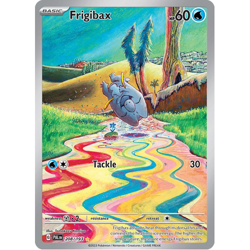 Frigibax 208/193 Illustration Rare Paldea Evolved Pokemon Card