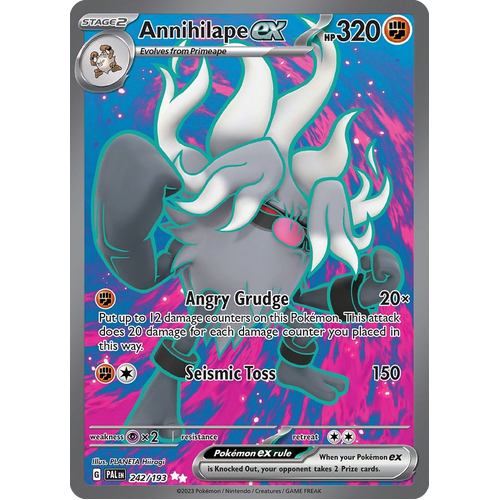 Annihilape ex 242/193 Ultra Rare Paldea Evolved Pokemon Card