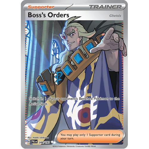 Boss's Orders 248/193 Ultra Rare Paldea Evolved Pokemon Card