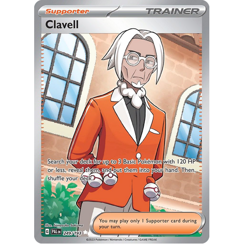 Clavell 249/193 Ultra Rare Paldea Evolved Pokemon Card