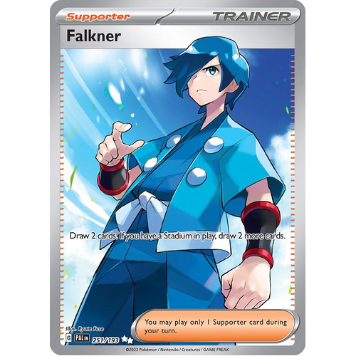 Falkner 251/193 Ultra Rare Paldea Evolved Pokemon Card