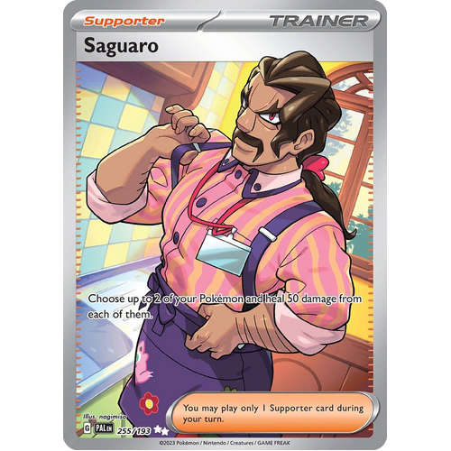 Saguaro 255/193 Ultra Rare Paldea Evolved Pokemon Card
