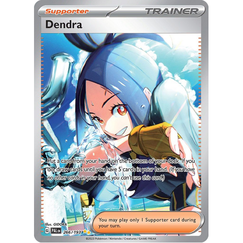 Dendra 266/193 Special Illustration Rare Paldea Evolved Pokemon Card