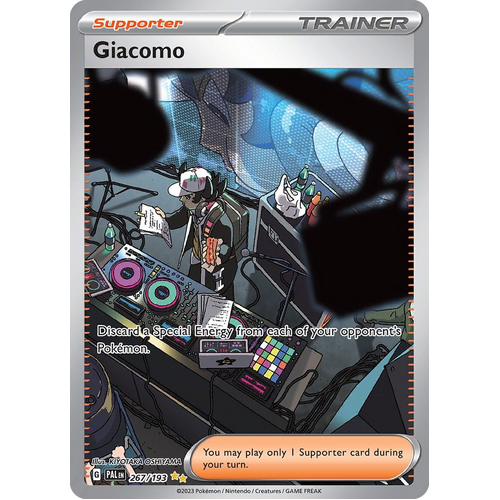 Giacomo 267/193 Special Illustration Rare Paldea Evolved Pokemon Card