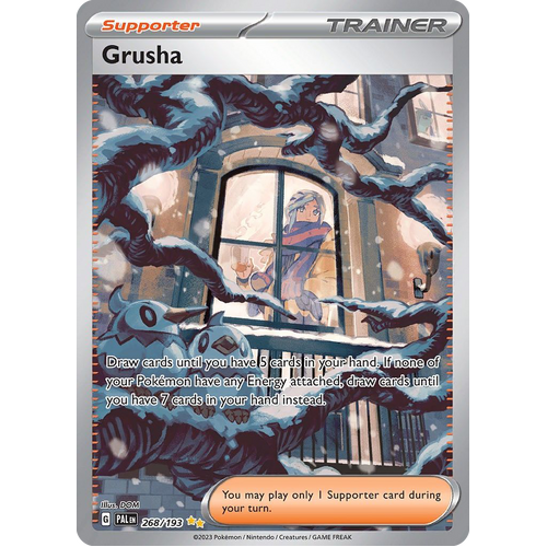 Grusha 268/193 Special Illustration Rare Paldea Evolved Pokemon Card