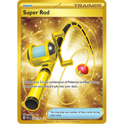Super Rod 276/193 Hyper Rare Paldea Evolved Pokemon Card