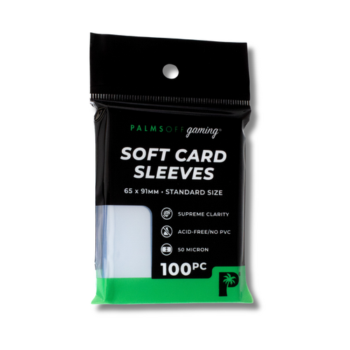 Soft Card Sleeves - Palms Off Gaming Standard Size - 100pc