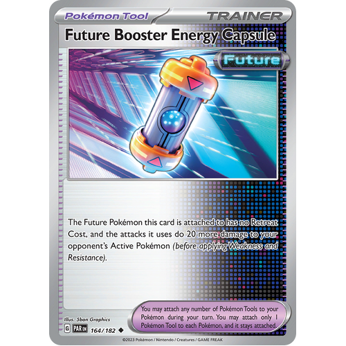 Future Booster Energy Capsule 164/182 Uncommon Scarlet & Violet Paradox Rift Pokemon Card