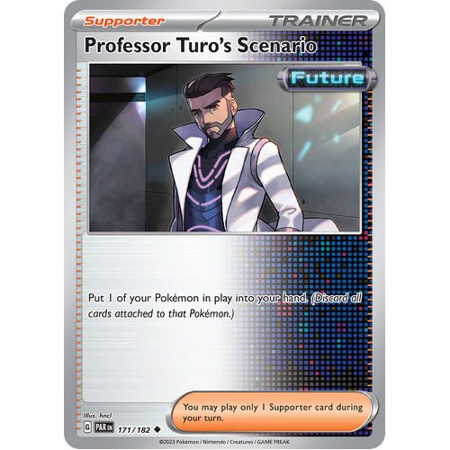 Professor Turos Scenario 171/182 Uncommon Scarlet & Violet Paradox Rift Pokemon Card