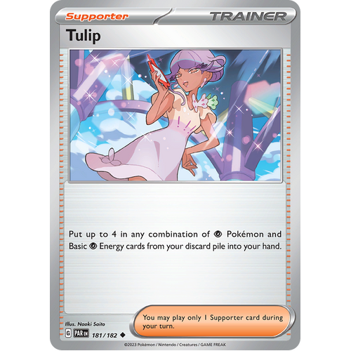 Tulip 181/182 Uncommon Scarlet & Violet Paradox Rift Pokemon Card