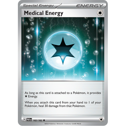 Medical Energy 182/182 Uncommon Scarlet & Violet Paradox Rift Pokemon Card