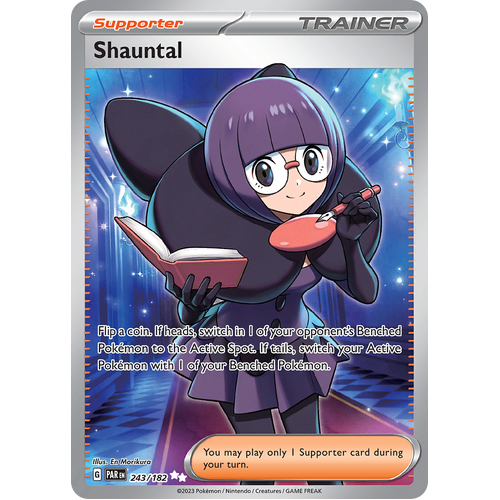 Shauntal 243/182 Ultra Rare Scarlet & Violet Paradox Rift Pokemon Card