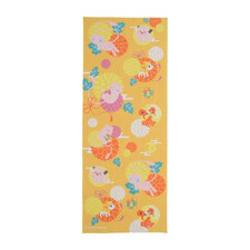 Tenugui Mew & Chrysanthemum Banner Pokemon Center Original