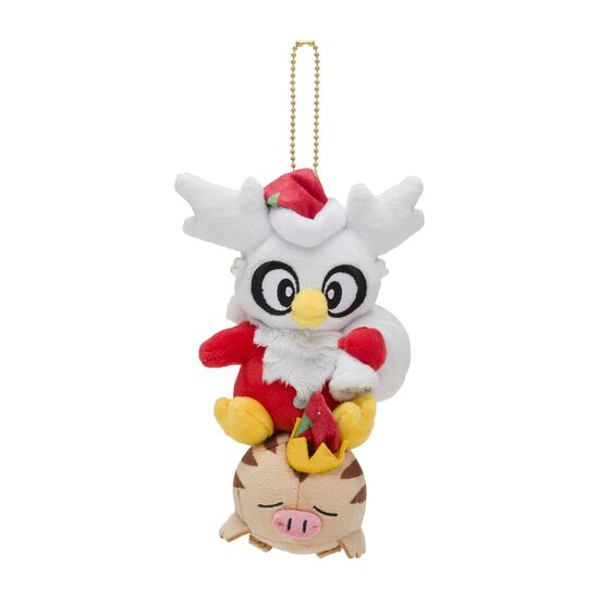 Delibird Christmas (2022) 10cm Mascot Keychain Plush Pokemon Centre