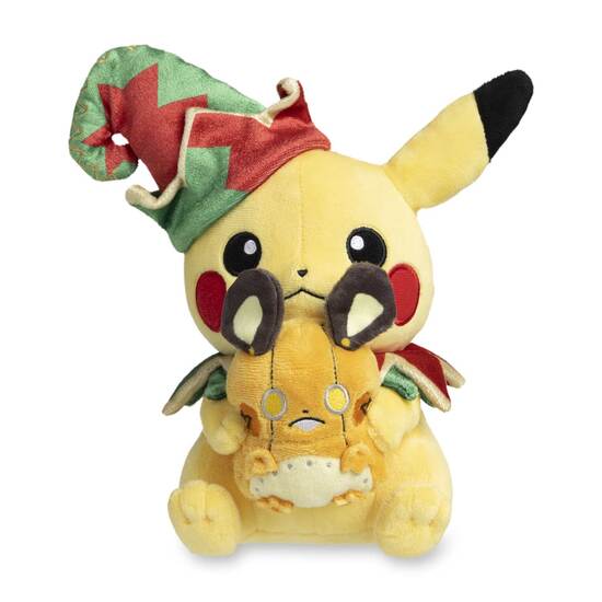 Pikachu Christmas (2022) Plush (20cm) Pokemon Centre