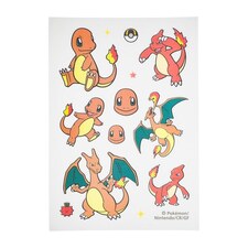 Charmander Charmeleon Charizard Pokemon Transfer Sticker Pokemon Center