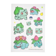Bulbasaur Ivysaur Venusaur Pokemon Transfer Sticker Pokemon Center