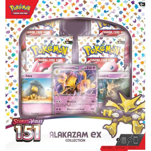 POKÉMON TCG Scarlet & Violet 151 Collection—Alakazam Ex