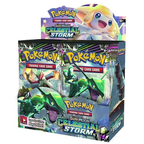 Sun & Moon Celestial Storm Booster box