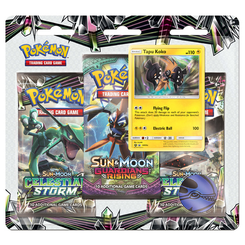 Sun & Moon Celestial Storm 3-Pack Blister