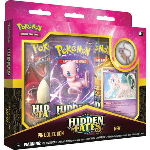 Hidden Fates Pin Collection - Mew & Mewtwo