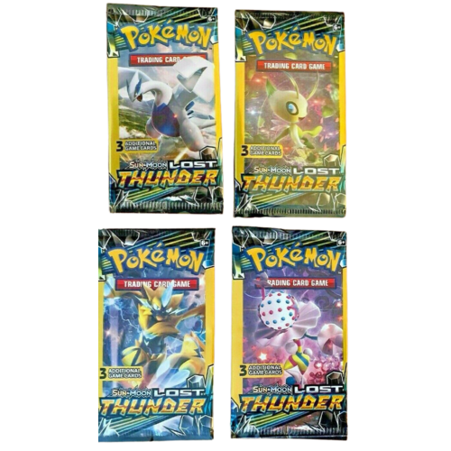 Lost Thunder 3-card Booster pack ART SET