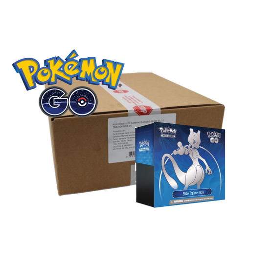 SEALED CASE OF 10 x Pokemon GO Elite Trainer Box