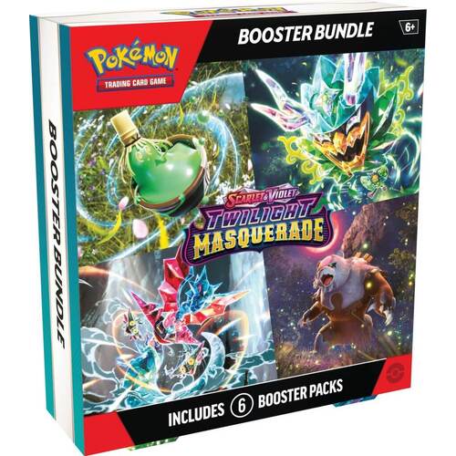 Twilight Masquerade Booster Bundle POKÉMON TCG Scarlet & Violet 6 