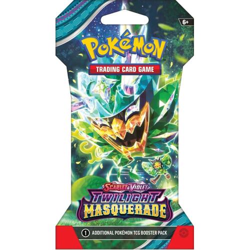 Twilight Masquerade Blister Sleeved Booster - POKÉMON TCG Scarlet & Violet 6