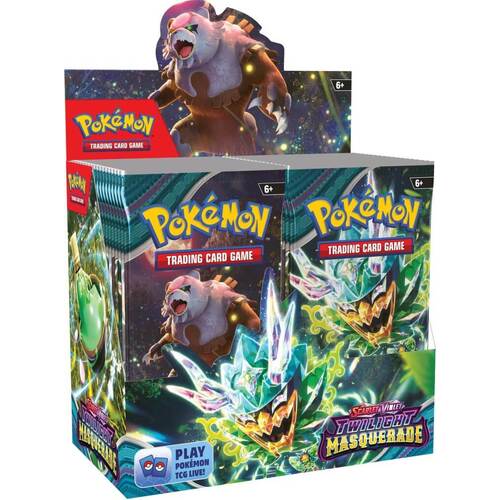 **PRE SALE** - Twilight Masquerade Booster Box - Pokemon TCG Scarlet & Violet 6