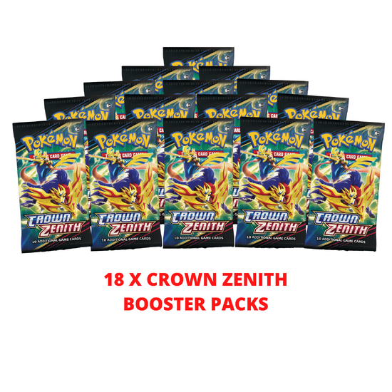Crown Zenith 18 Booster Packs