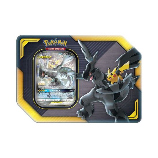2019 Tag Team Pikachu & Zekrom Collector's Tin