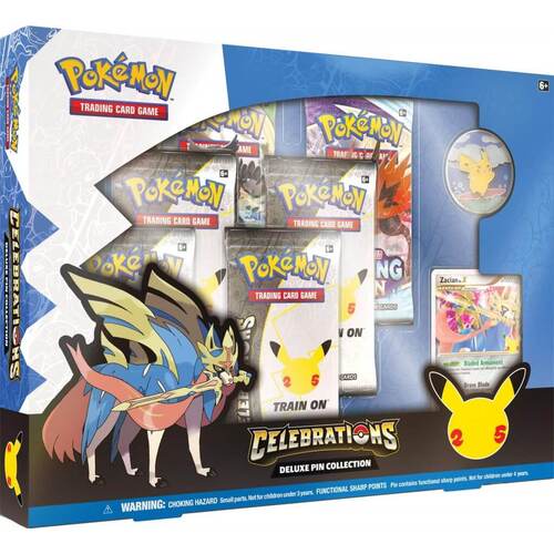 Pokemon Celebrations - Deluxe Pin Collection Zacian lv. x
