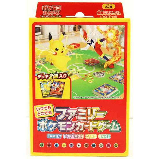 Family Pokemon Card Game: Japanese Anytime Anywhere deck
