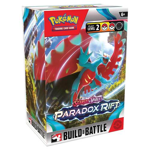 POKÉMON TCG Scarlet & Violet 4 Paradox Rift Build & Battle Box