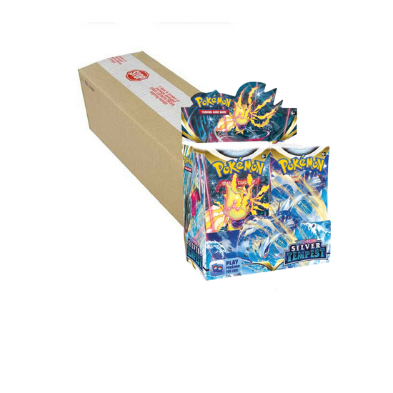 PRE-ORDER Silver Tempest Booster case (6 Booster Boxes) 