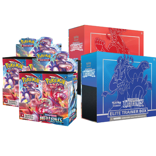 Pre-order Battle Styles Two Booster Box + Two ETB Bundle