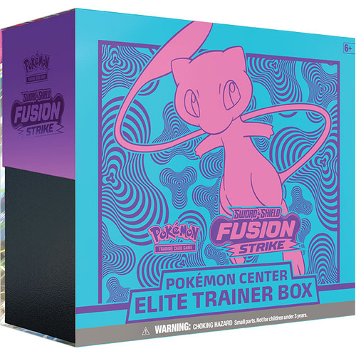 **DAMAGED** POKEMON CENTRE EXCLUSIVE Fusion Strike Elite Trainer Box ETB