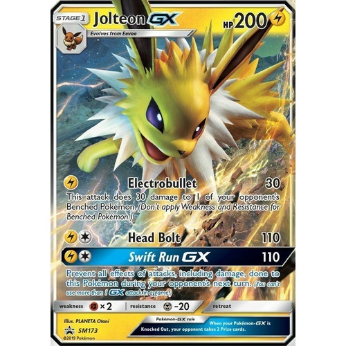 2x Jolteon GX 2x SM173 Code Pokemon TCGO