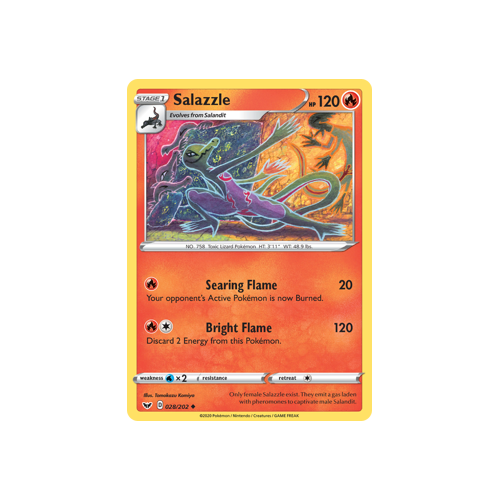 Salazzle (28/202) Sword & Shield