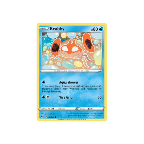 Krabby (42/202) Sword & Shield