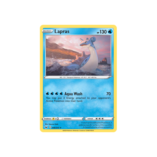 Lapras (48/202) Sword & Shield