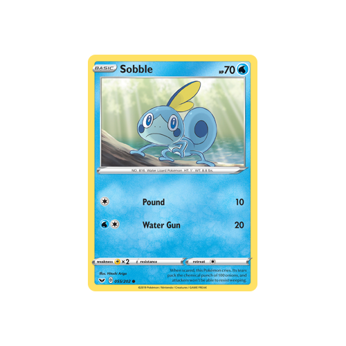 Sobble (55/202) Sword & Shield