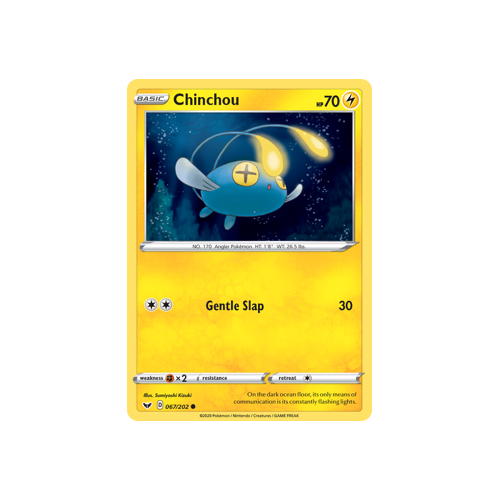 Chinchou (67/202) Sword & Shield