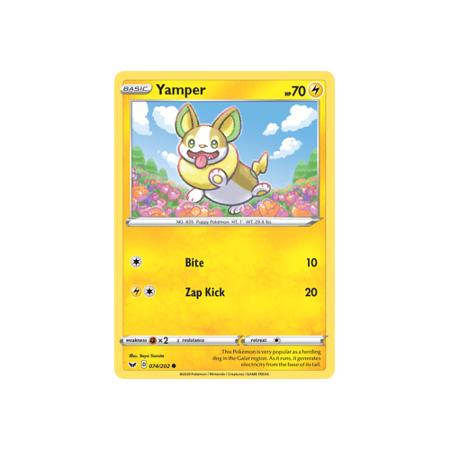 Yamper (74/202) Sword & Shield