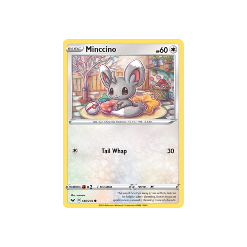 Minccino (146/202) Sword & Shield