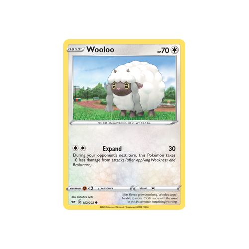 Wooloo (152/202) Sword & Shield