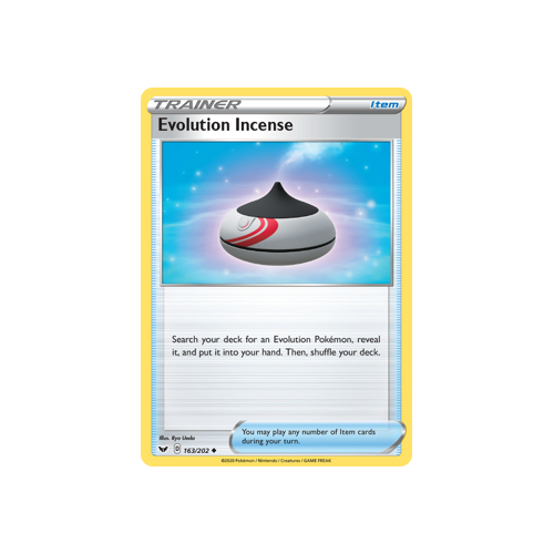 Evolution incense (163/202) Sword & Shield